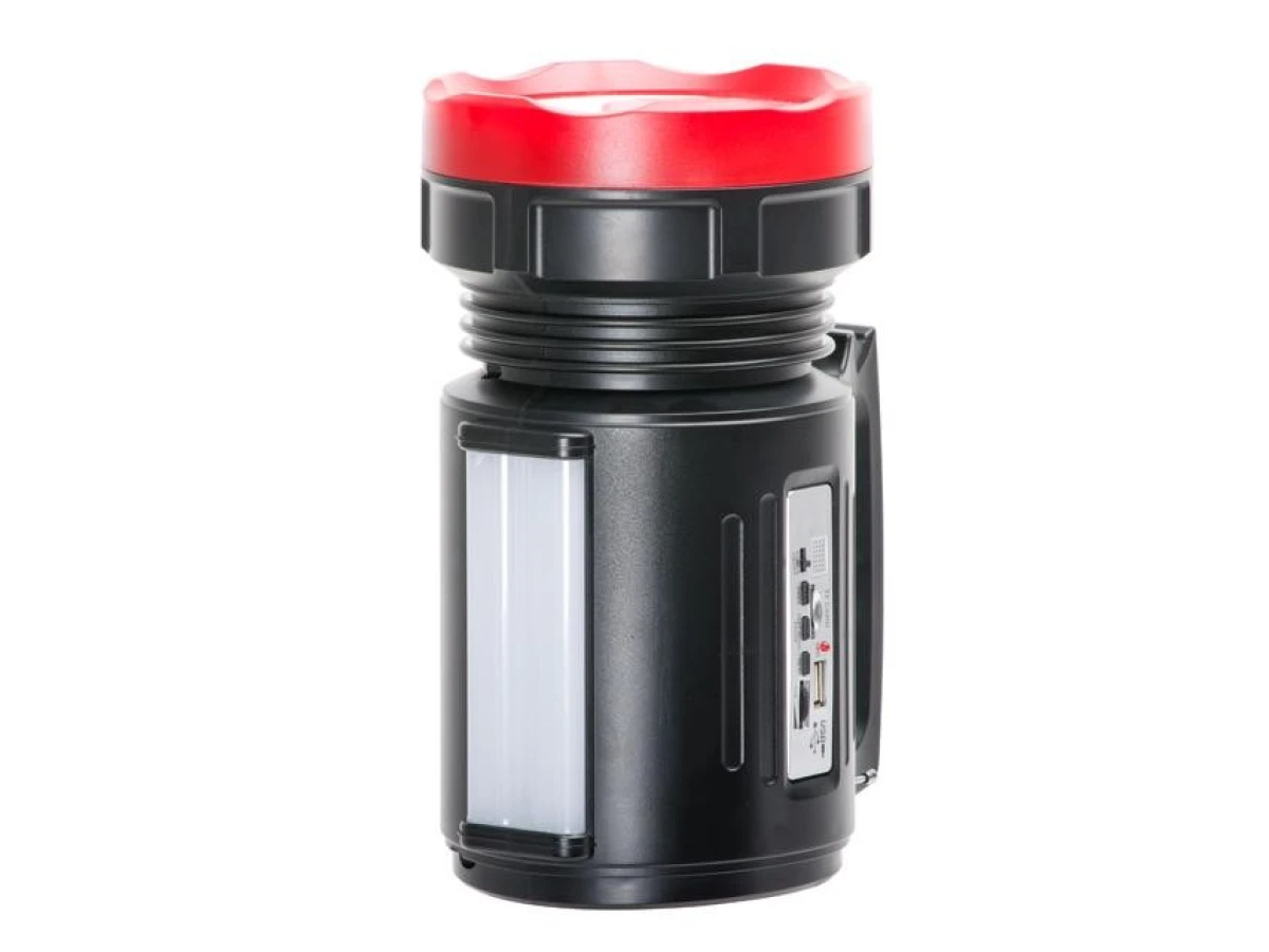 Ліхтар акумуляторний 1 LED 5 W + 22 SMD INTERTOOL LB-0104 