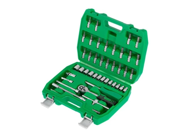 Набір інструментів, 46 од., 1/4" INTERTOOL ET-6046SP 