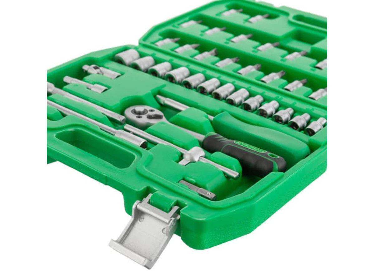 Набір інструментів, 46 од., 1/4" INTERTOOL ET-6046SP 