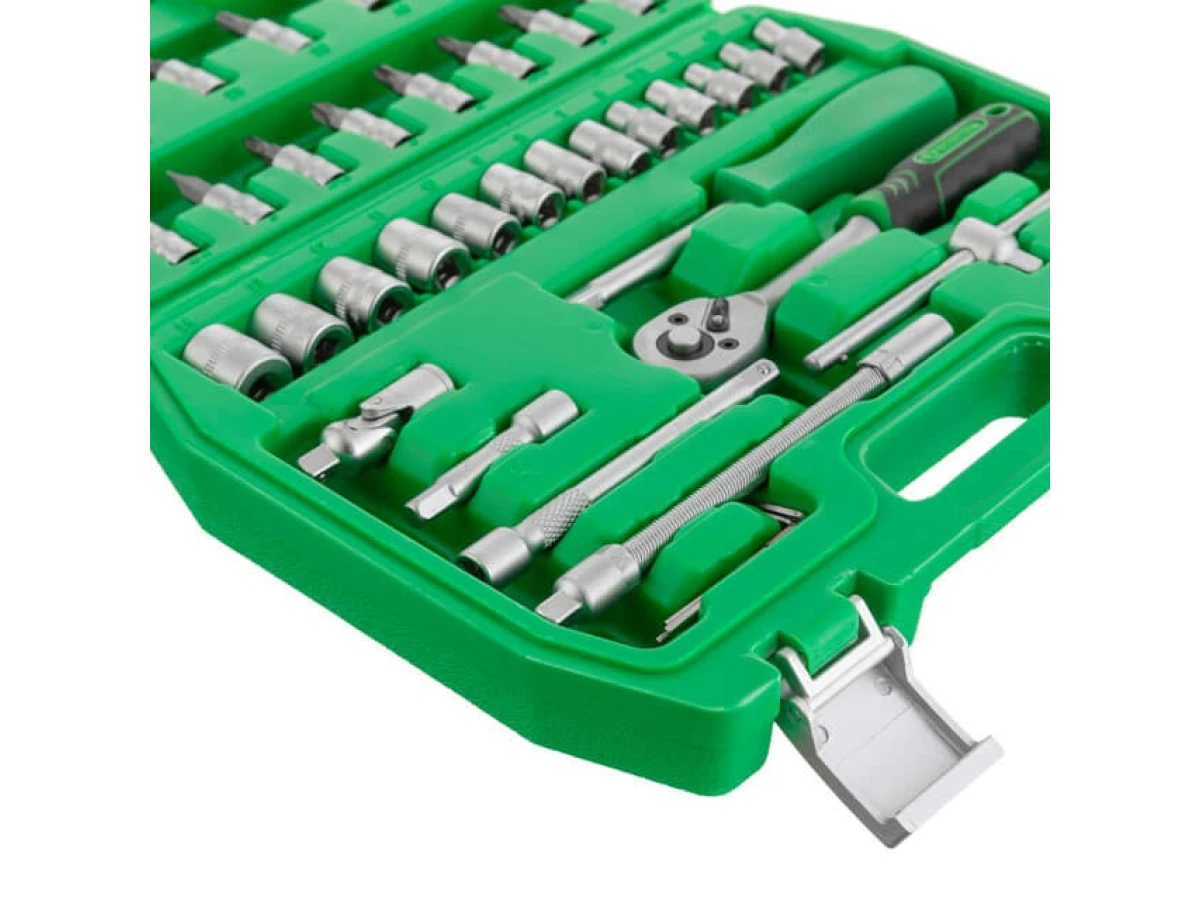 Набір інструментів, 46 од., 1/4" INTERTOOL ET-6046SP 