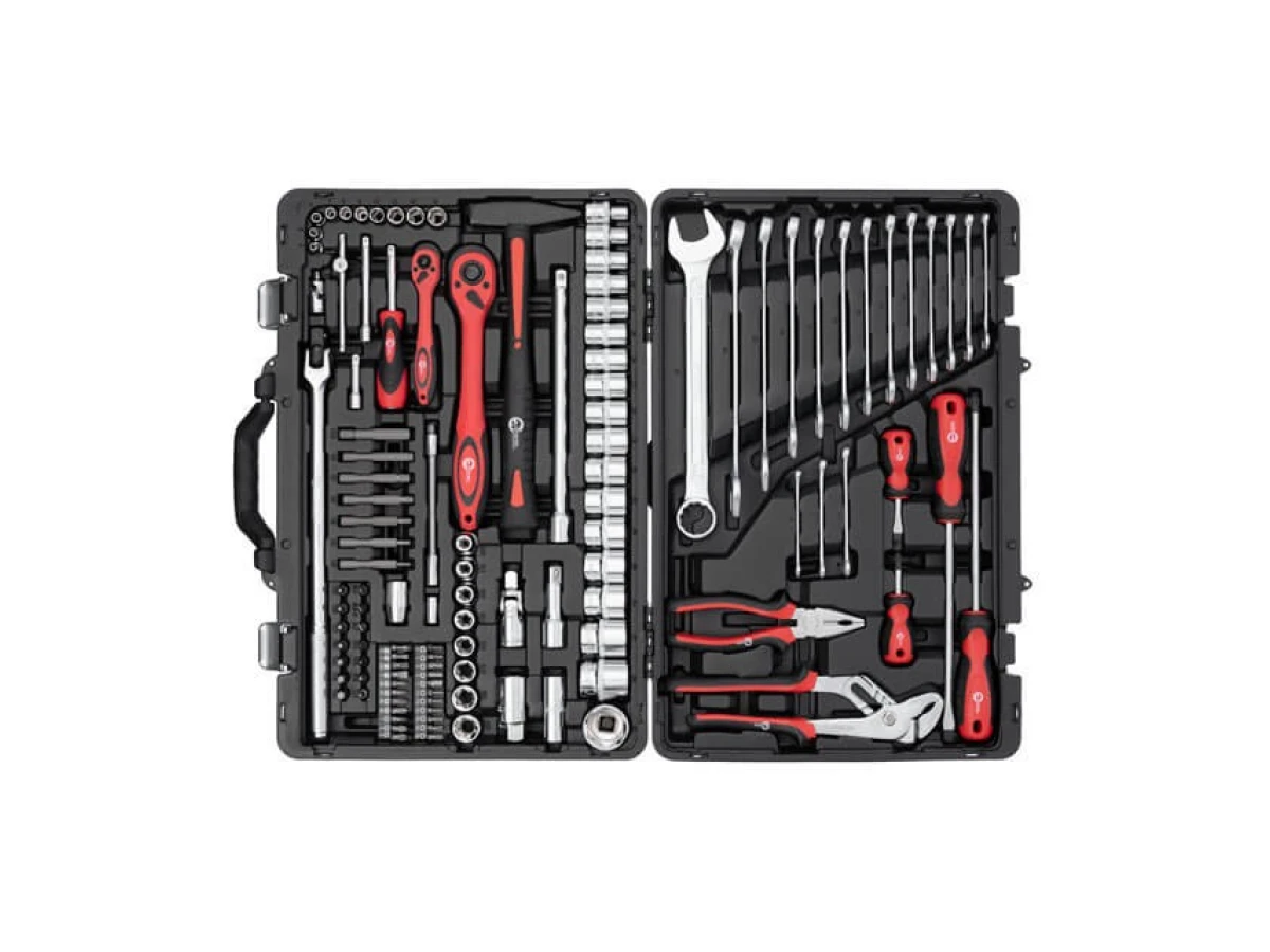 Набір інструментів професійний 1/4" & 1/2", 119 од. INTERTOOL ET-7119 