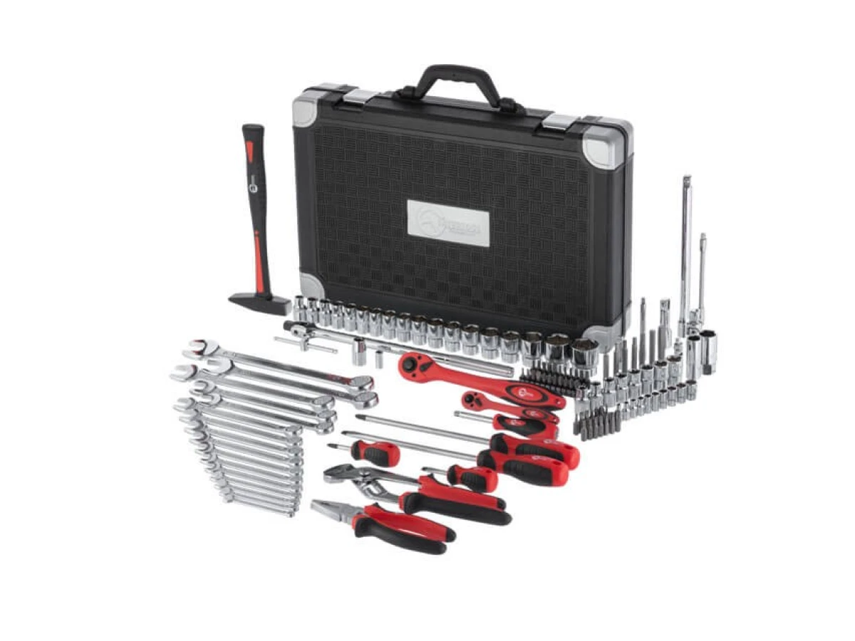 Набір інструментів професійний 1/4" & 1/2", 119 од. INTERTOOL ET-7119 