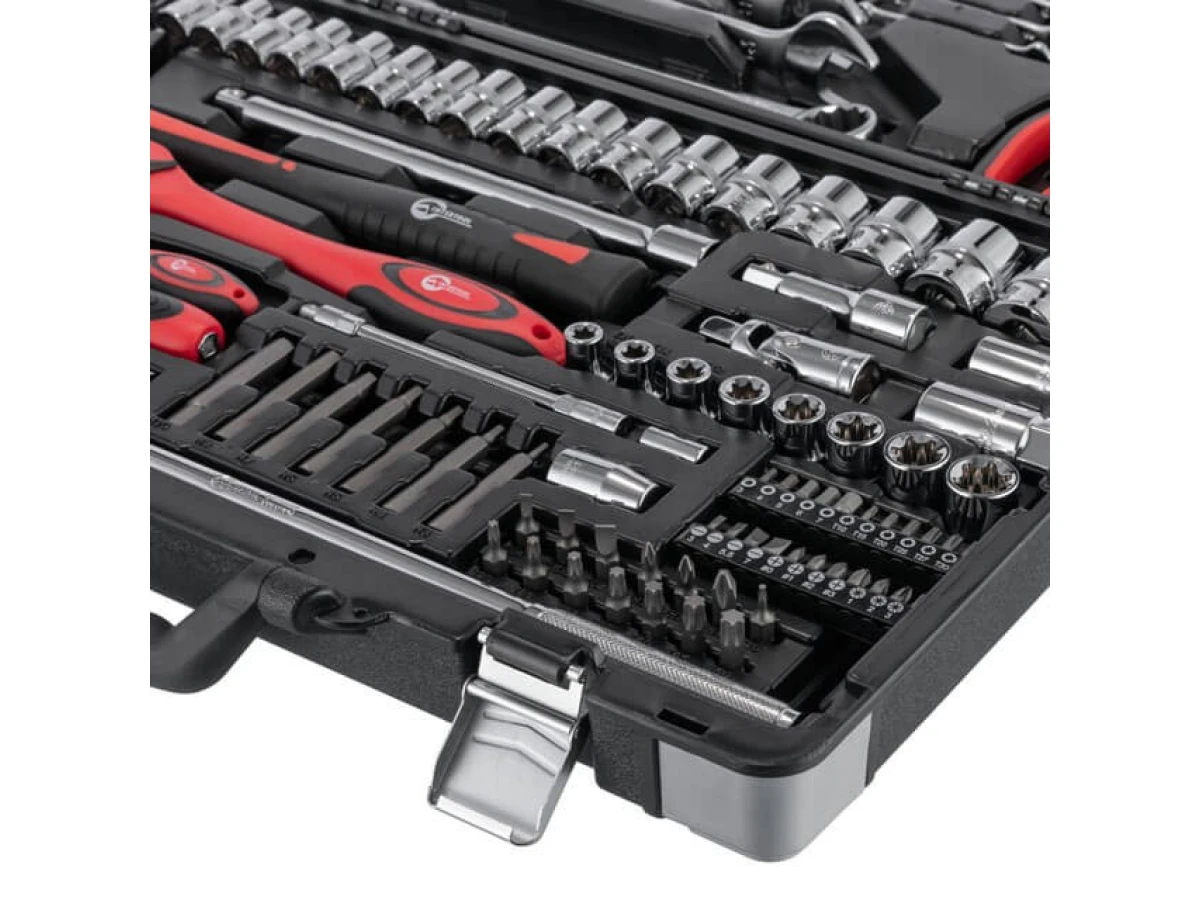 Набір інструментів професійний 1/4" & 1/2", 119 од. INTERTOOL ET-7119 