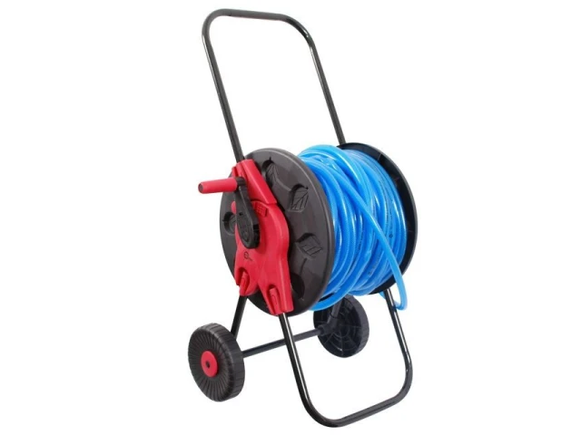 Катушка на колесах для шланга 1/2" 60 м, PP, steel, ABS INTERTOOL GE-3001 