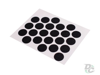 Заглушка самоклеющаяся на минификс чёрная 2110