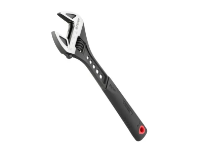 Ключ разводной 250 мм кованный, рукоятка TPR, HRC 40~50, Cr-V STORM INTERTOOL XT-0080