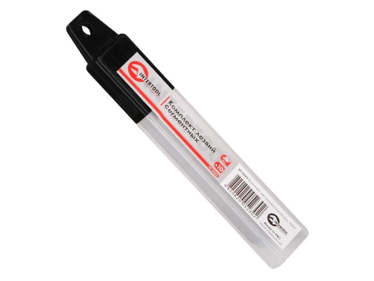 Комплект лез сегментних 25 мм, 10 шт INTERTOOL HT-0523 
