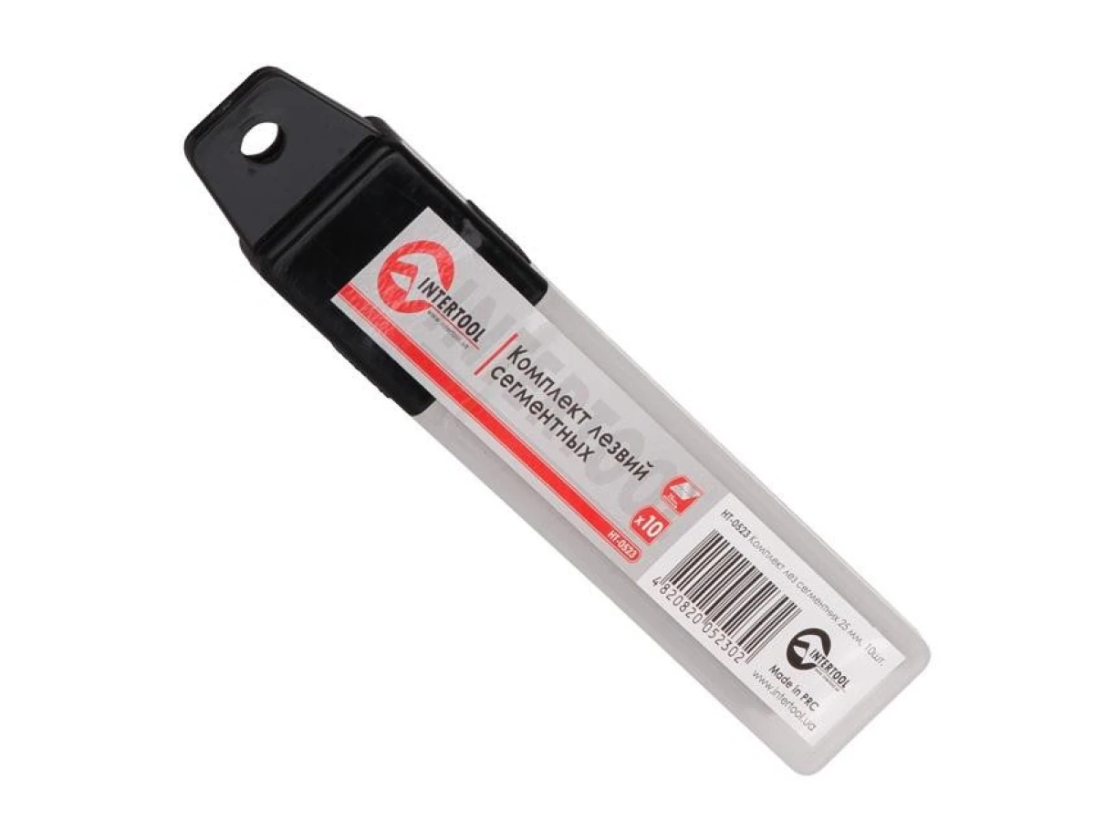 Комплект лез сегментних 25 мм, 10 шт INTERTOOL HT-0523 