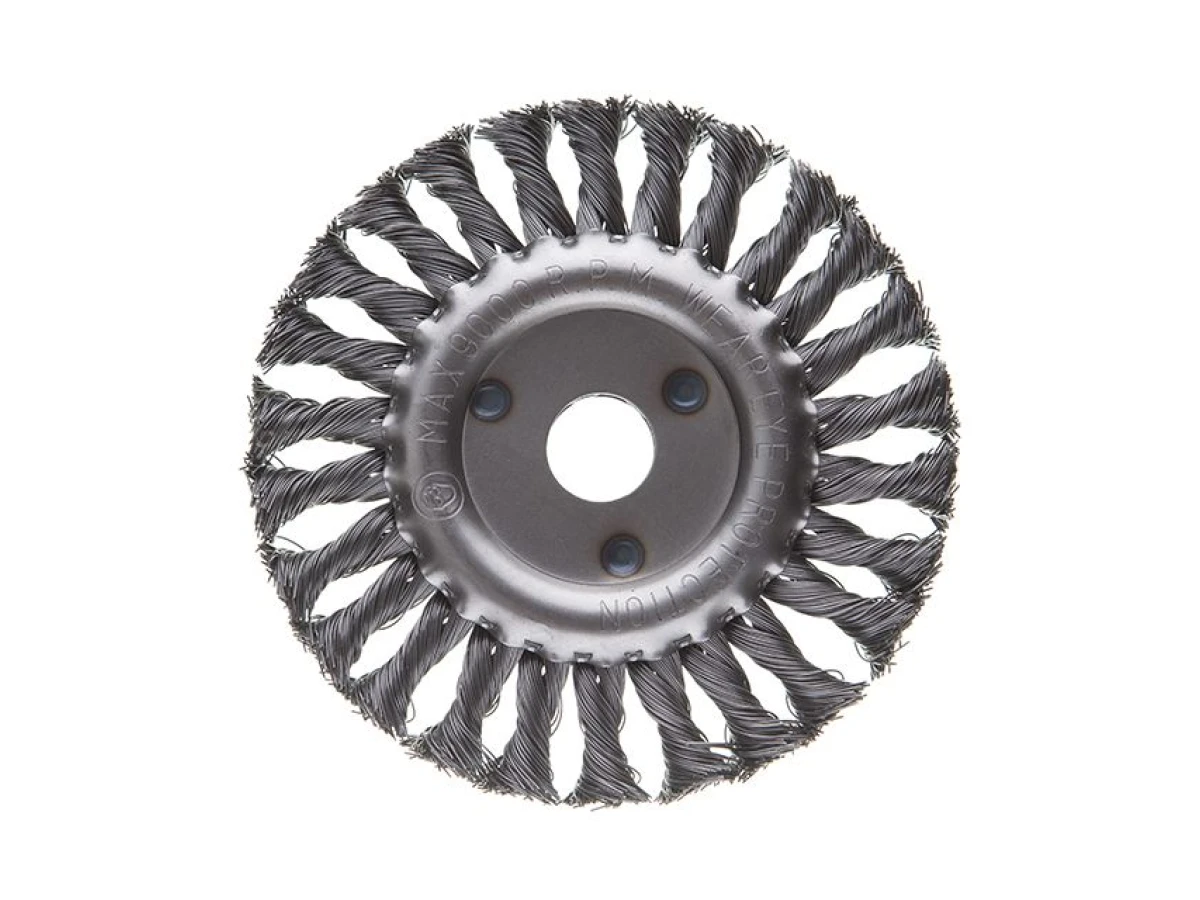 Щітка кільцева 150x22.2 мм (пучки крученого дроту) INTERTOOL BT-7150 