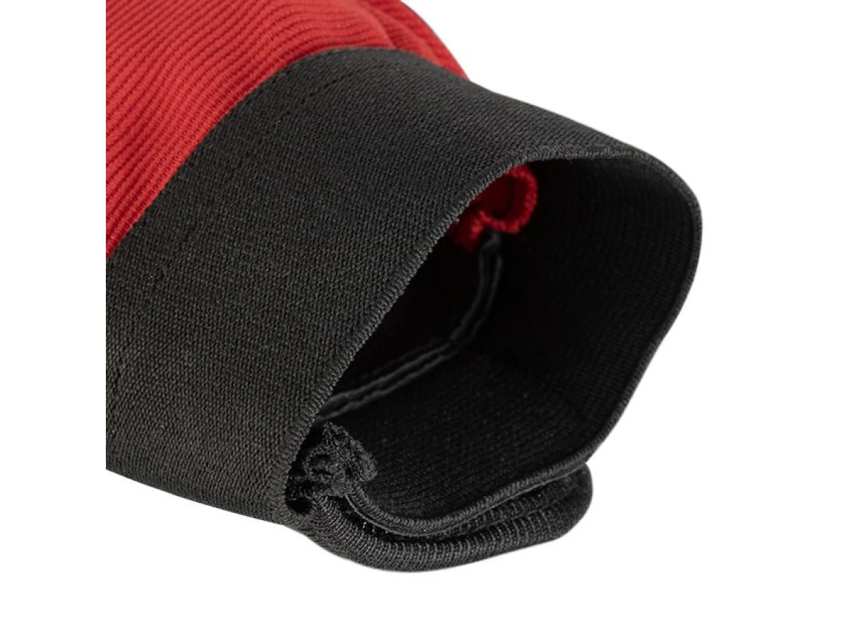 Перчатка без пальцев, кожанная, усиление на ладони, вставки из спандекса на тыльной стороне ладони,фиксация ремешком на липучке, 10" INTERTOOL SP-0148 