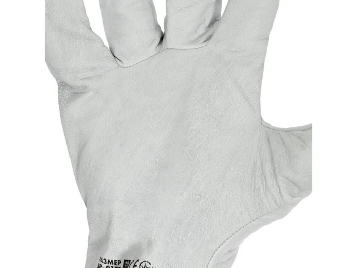 Перчатка кожаная из высококачественной овечьей кожи 10" Driver Style " INTERTOOL SP-0170 