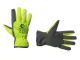 Перчатка кожаная комбинированная из эко- кожи и флуоресцентной зеленой ткани 10" INTERTOOL SP-0172 