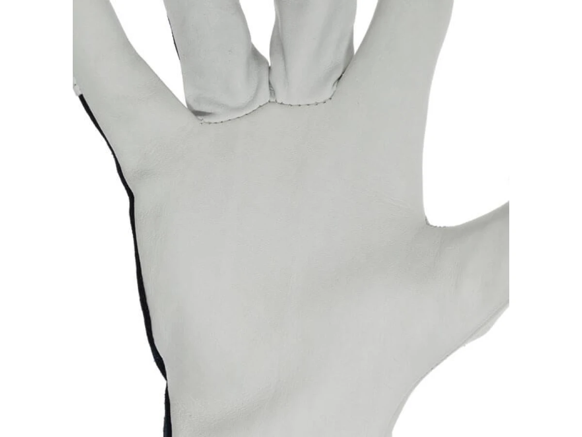 Перчатка кожаная комбинированная из высококачественной овечьей кожи и ткани 10" INTERTOOL SP-0174 