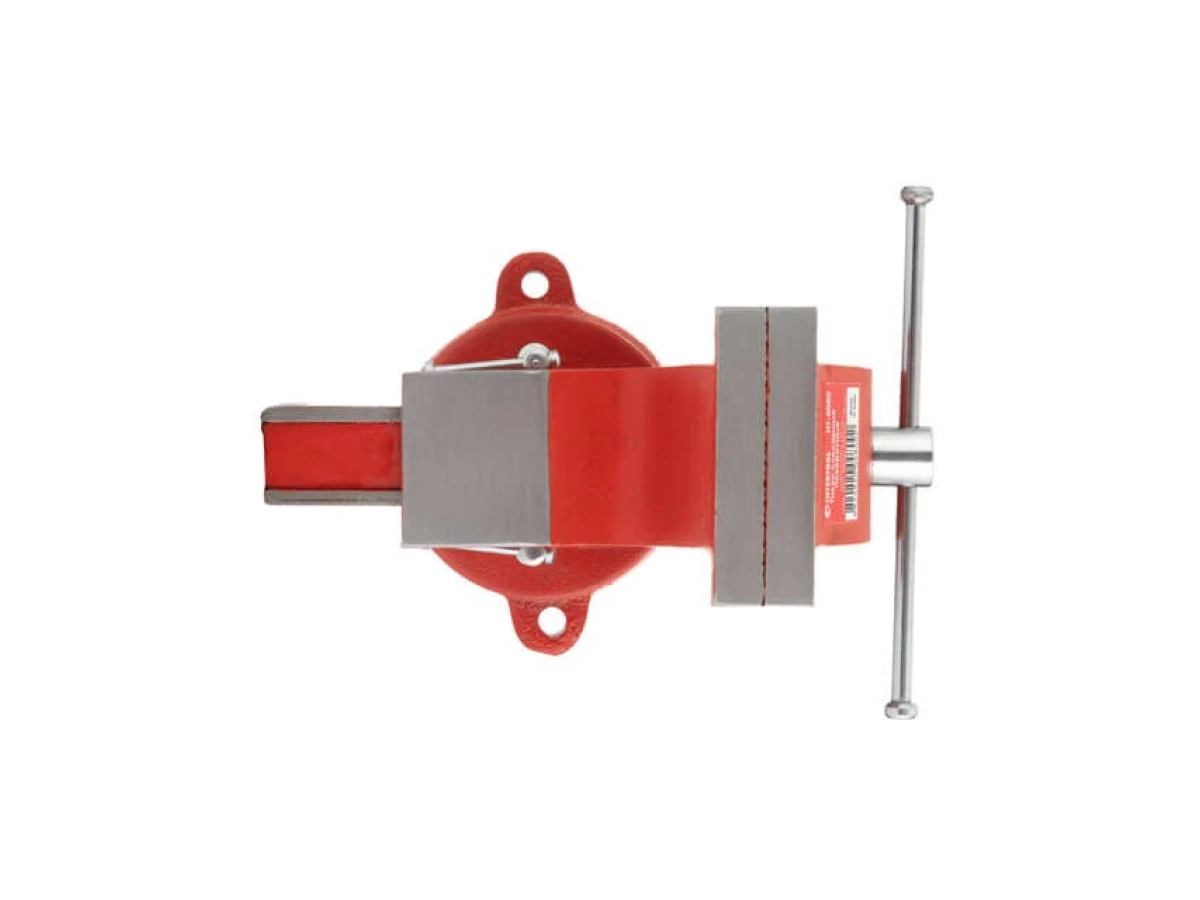 Тиски слесарные поворотные 100 мм эконом INTERTOOL HT-0080 