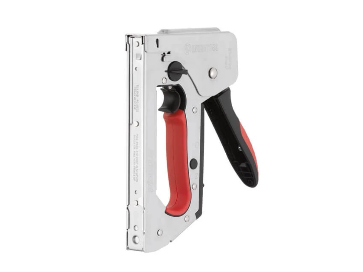 Степлер строительный 3 в 1, функцияTrigger Mode, под скобу 11.3*0.7*6-14 мм, гвоздь 14мм, шпилька 14мм STORM INTERTOOL RT-0105 