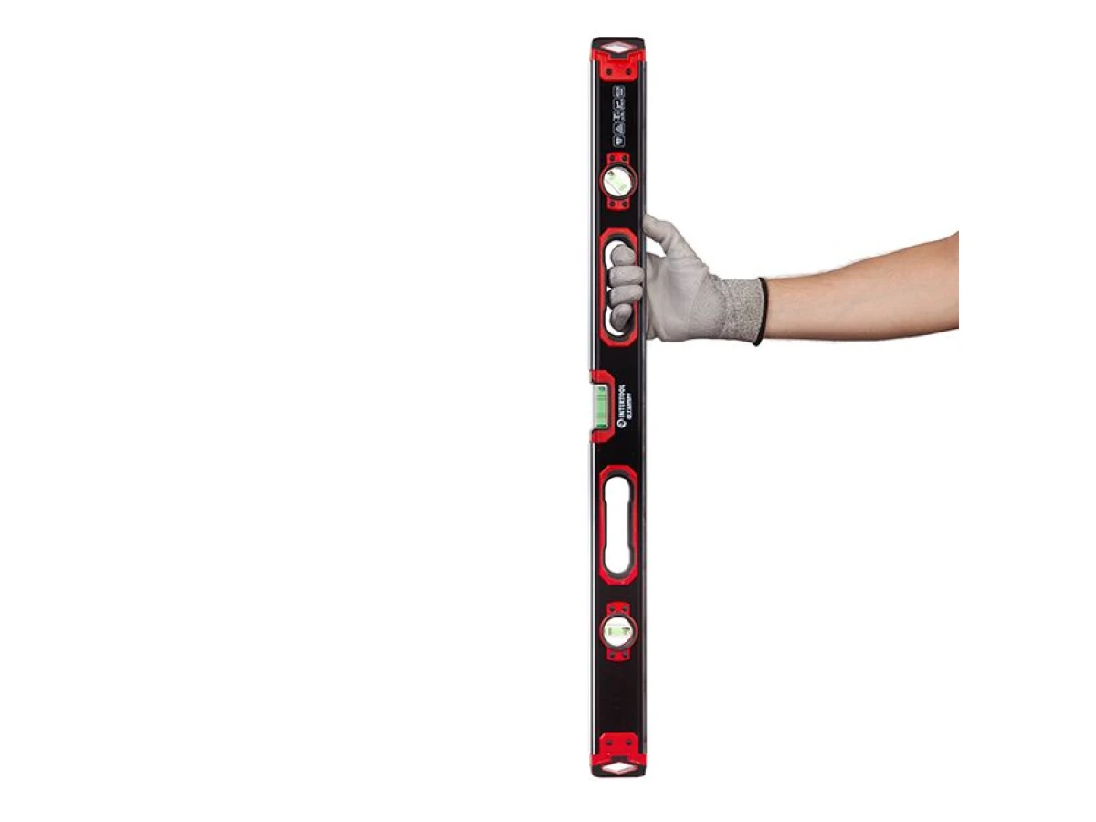 Уровень строительный усиленный 800 мм INTERTOOL MT-1508 