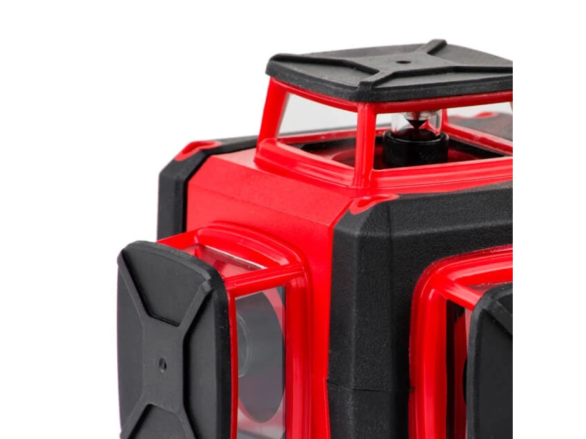 Уровень лазерный 360 град, 3 лазерные головки, зеленый лазер INTERTOOL MT-3067 