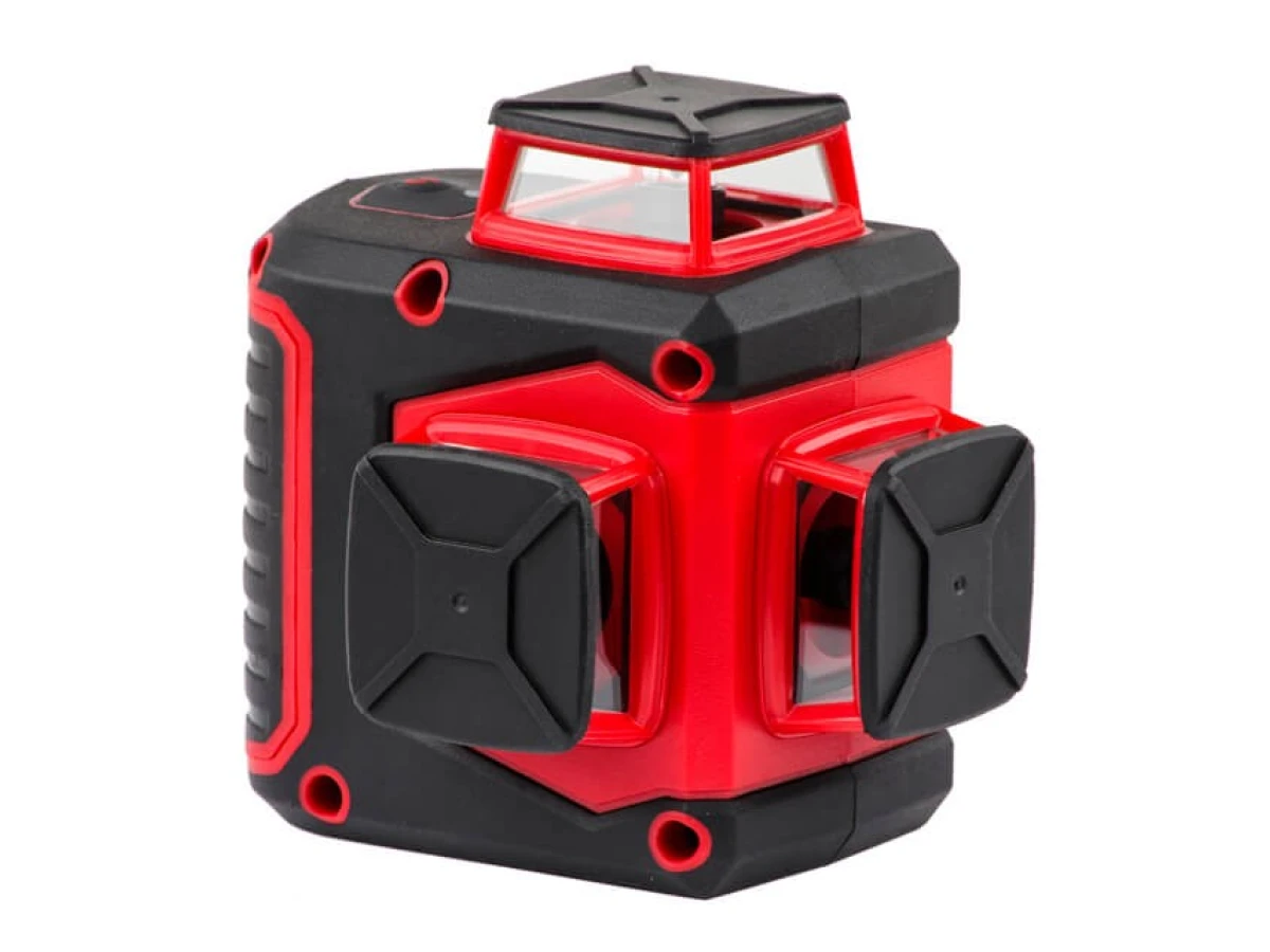 Уровень лазерный 360 град, 3 лазерные головки, зеленый лазер INTERTOOL MT-3067 