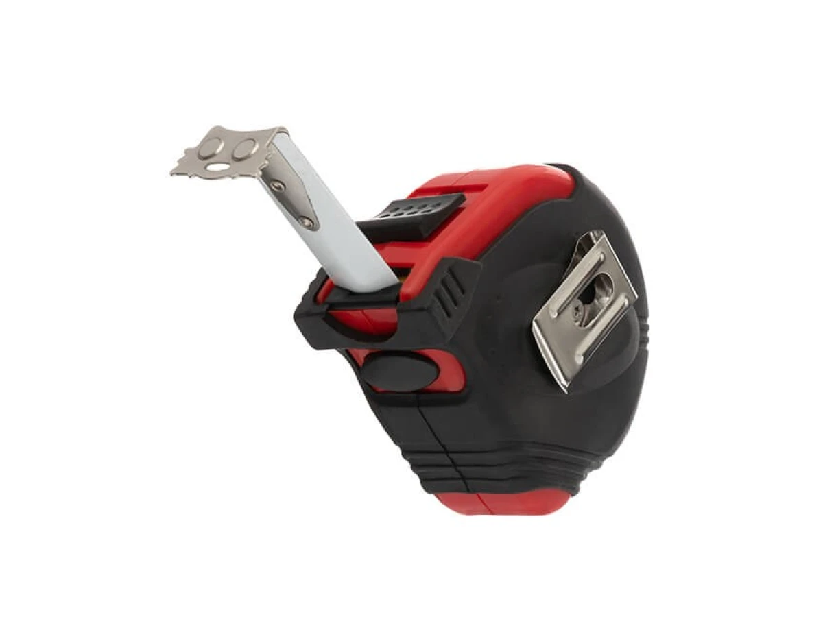 Рулетка з металевим полотном 5 м x 19 мм, три стопора полотна INTERTOOL MT-0105 