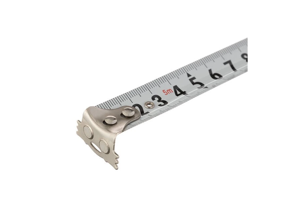 Рулетка з металевим полотном 5 м x 19 мм, три стопора полотна INTERTOOL MT-0105 