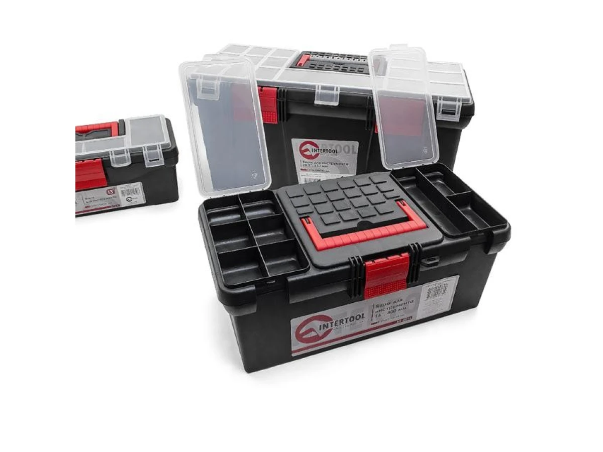 Комплект ящиків для інструментів, 3 од. INTERTOOL BX-0003 
