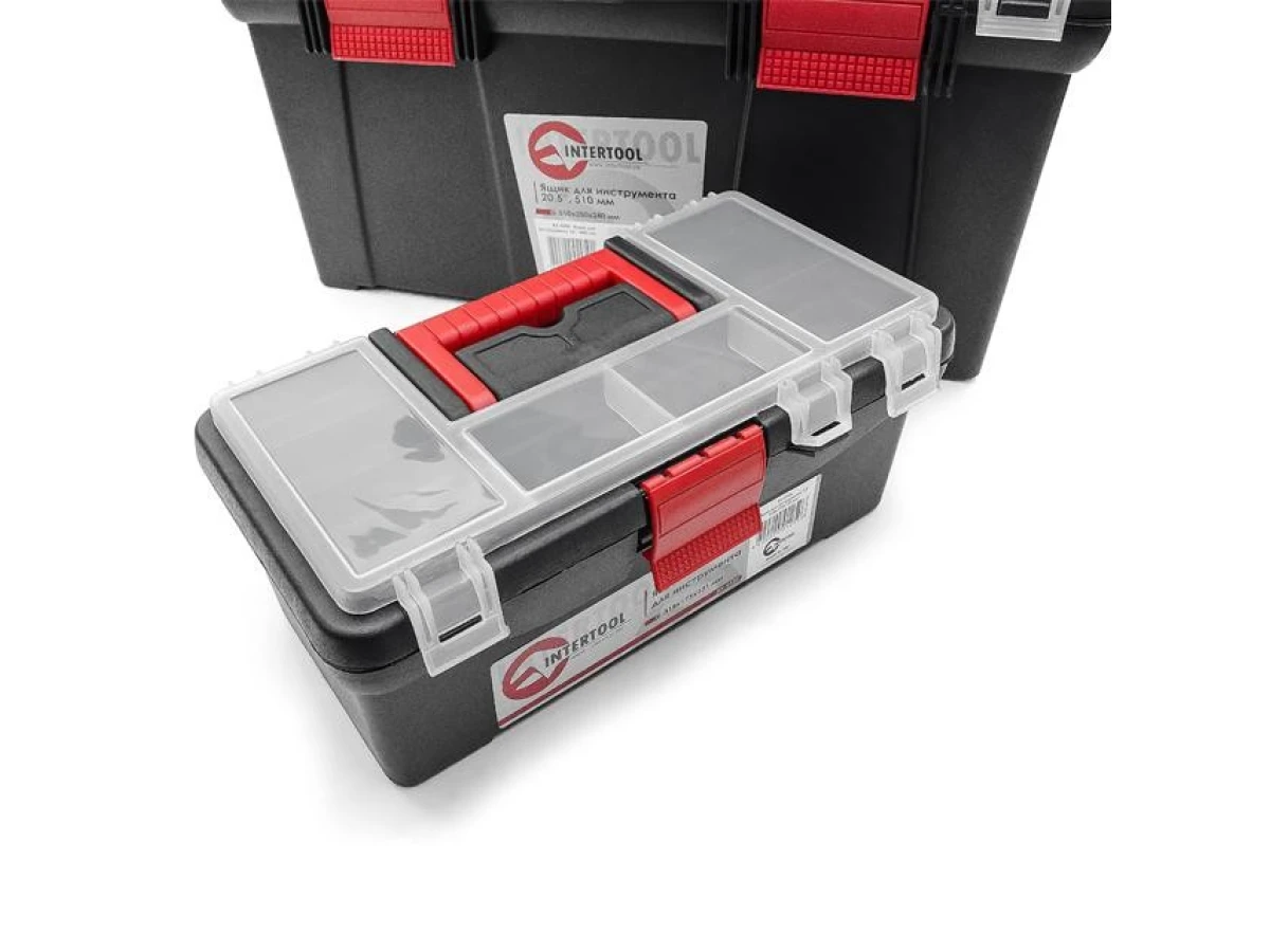 Комплект ящиків для інструментів, 3 од. INTERTOOL BX-0003 