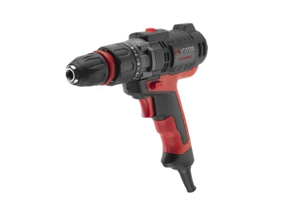 Дриль-шурупокрут електричний 420 Вт, 0-500/0-1800 об/хв., 0.8-10 мм, макс. 20 Nм, знімний патрон INTERTOOL WT-0110