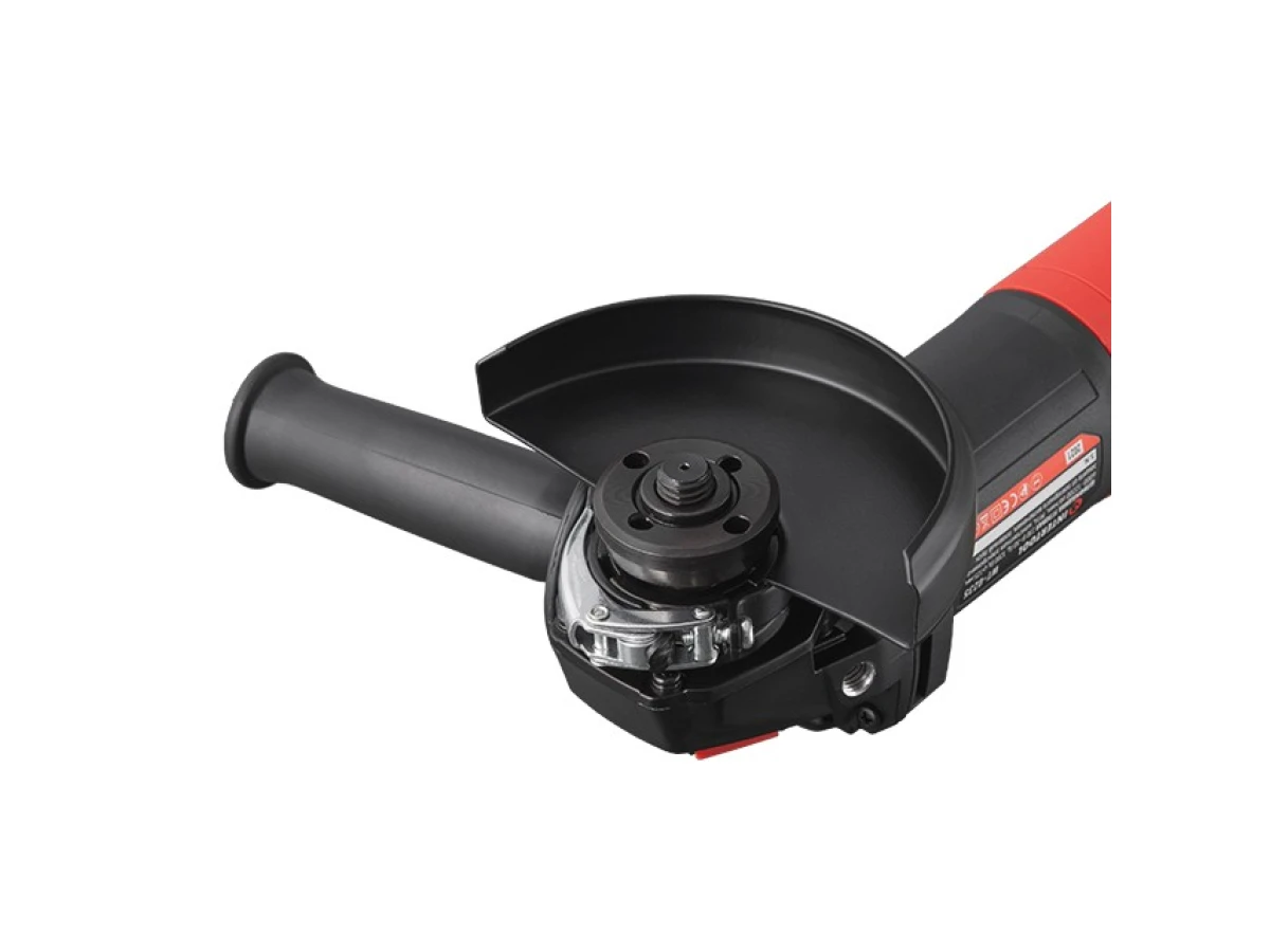 Шліфмашина кутова 1200 Вт, діаметр круга 125 мм, 6000-12200 об/хв., система стабілізації обертів, захист від повторного включення, плавний пуск INTERTOOL WT-0235 