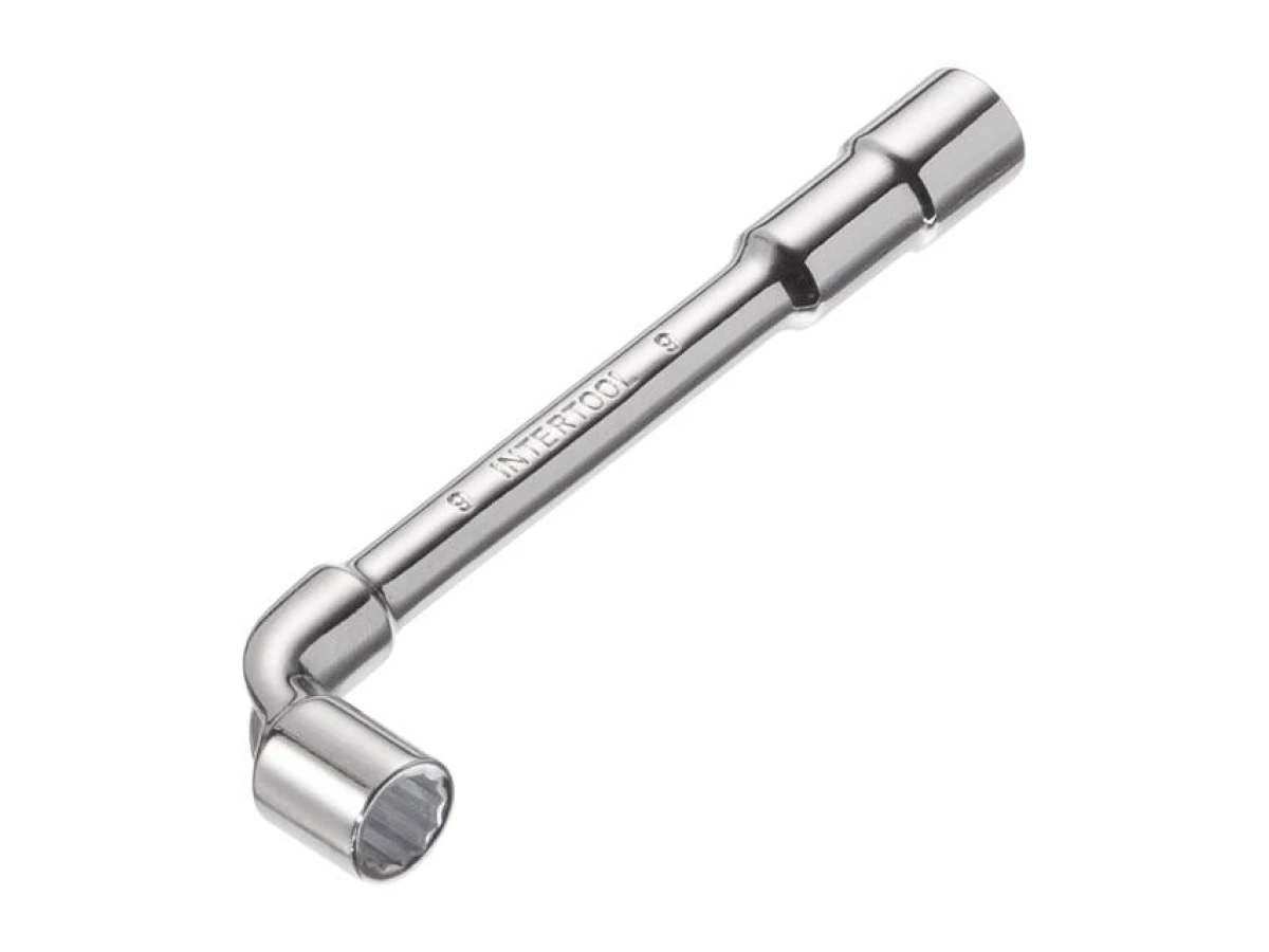 Ключ торцевой с отверстием L-образный 9 мм INTERTOOL HT-1609 