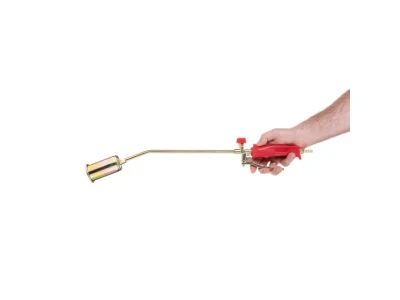 Горелка газовая с регулятором и клапаном 595 мм, сопло 110 мм, Ø45 мм INTERTOOL GB-0044