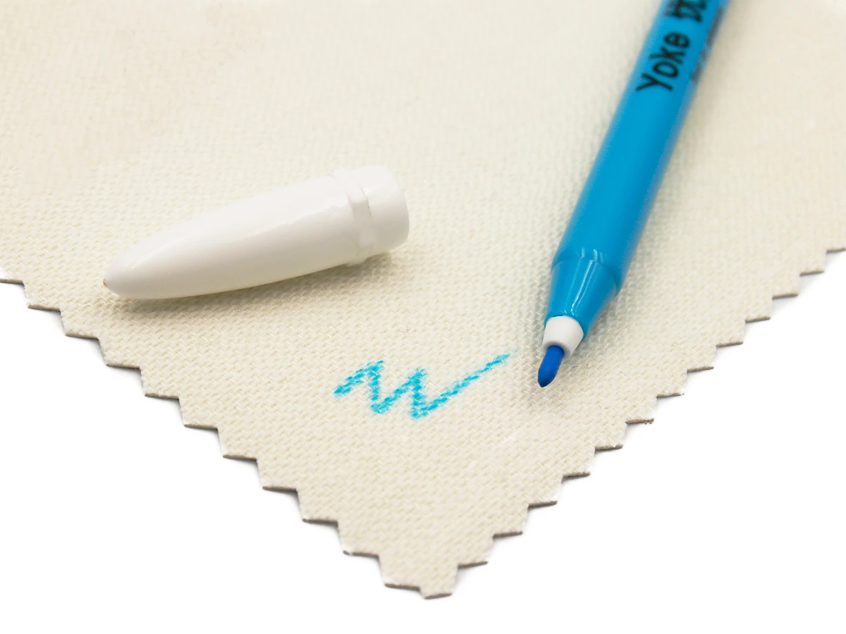 Маркер блакитний водозмивний Yoke 