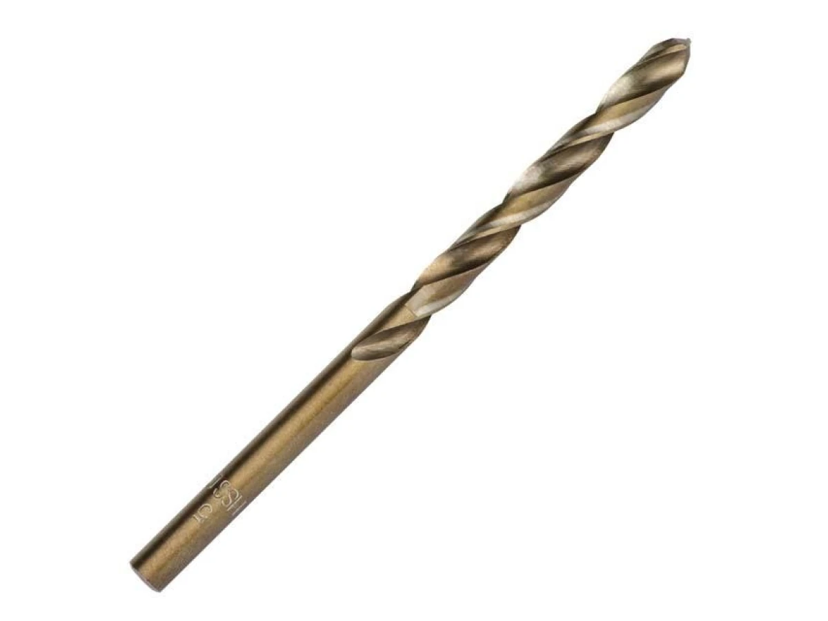 Свердло кобальтове по металу 5.0 мм HSS-Co, DIN 338 INTERTOOL SD-5450 