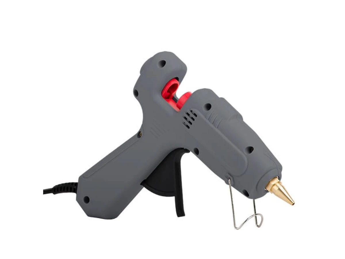 Пистолет клеевой 40(120) Вт, 230 В, 195-210 °C под стержни 10.8-11.5 мм, 10-16.5 г/мин., выключатель INTERTOOL RT-1102 