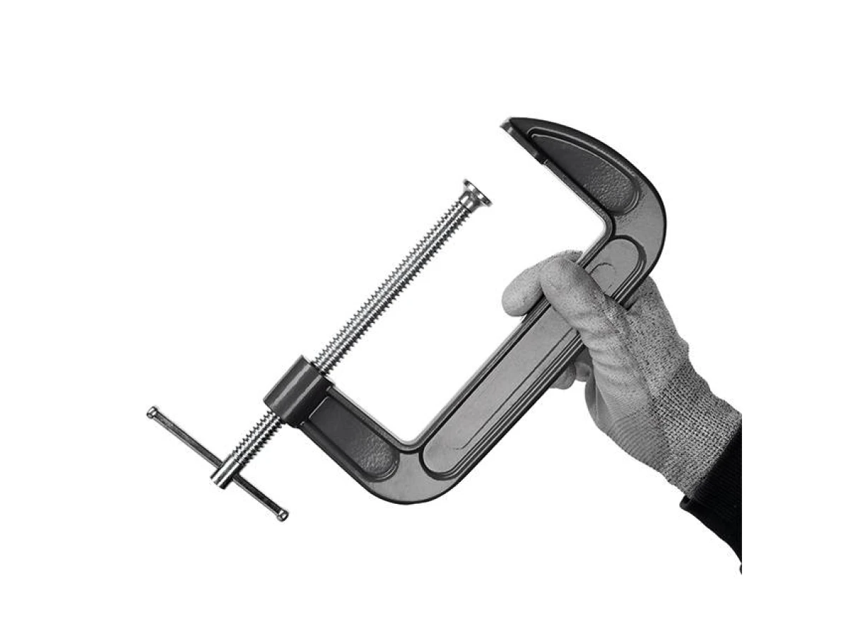 Струбцина тип "G" 6", довжина 150мм INTERTOOL HT-6018 