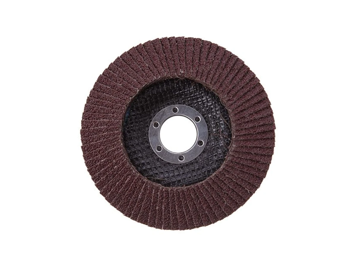 Диск шліфувальний пелюстковий 115 x 22 мм зерно K36 INTERTOOL BT-0103 