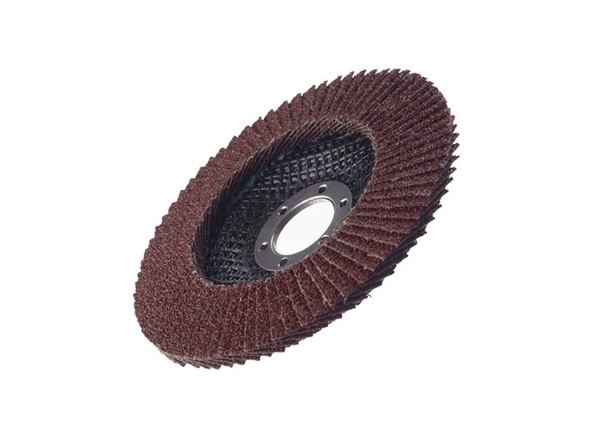 Диск шліфувальний пелюстковий 115 x 22 мм зерно K36 INTERTOOL BT-0103 