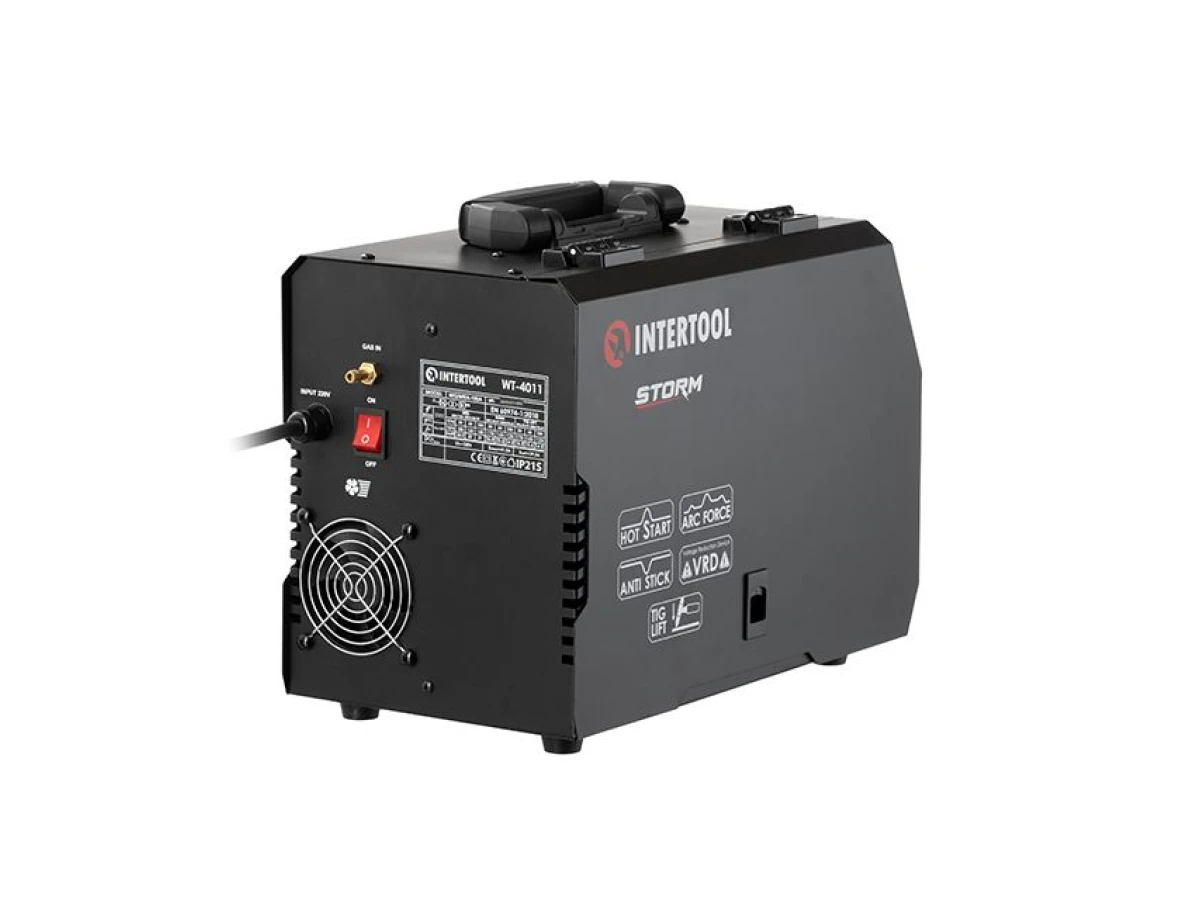 Полуавтомат инверторный MIG/MMA-180A, STORM INTERTOOL WT-4011 