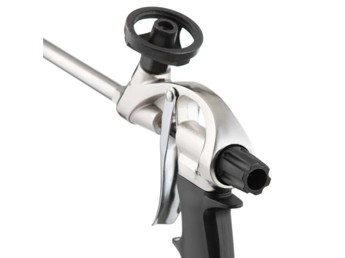 Пистолет для пены с тефлоновым покрытием держателя баллона + 4 нас. INTERTOOL PT-0604 