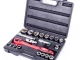 Набір інструментів професійний, 1/2", 21 од. CrV INTERTOOL ET-6021 