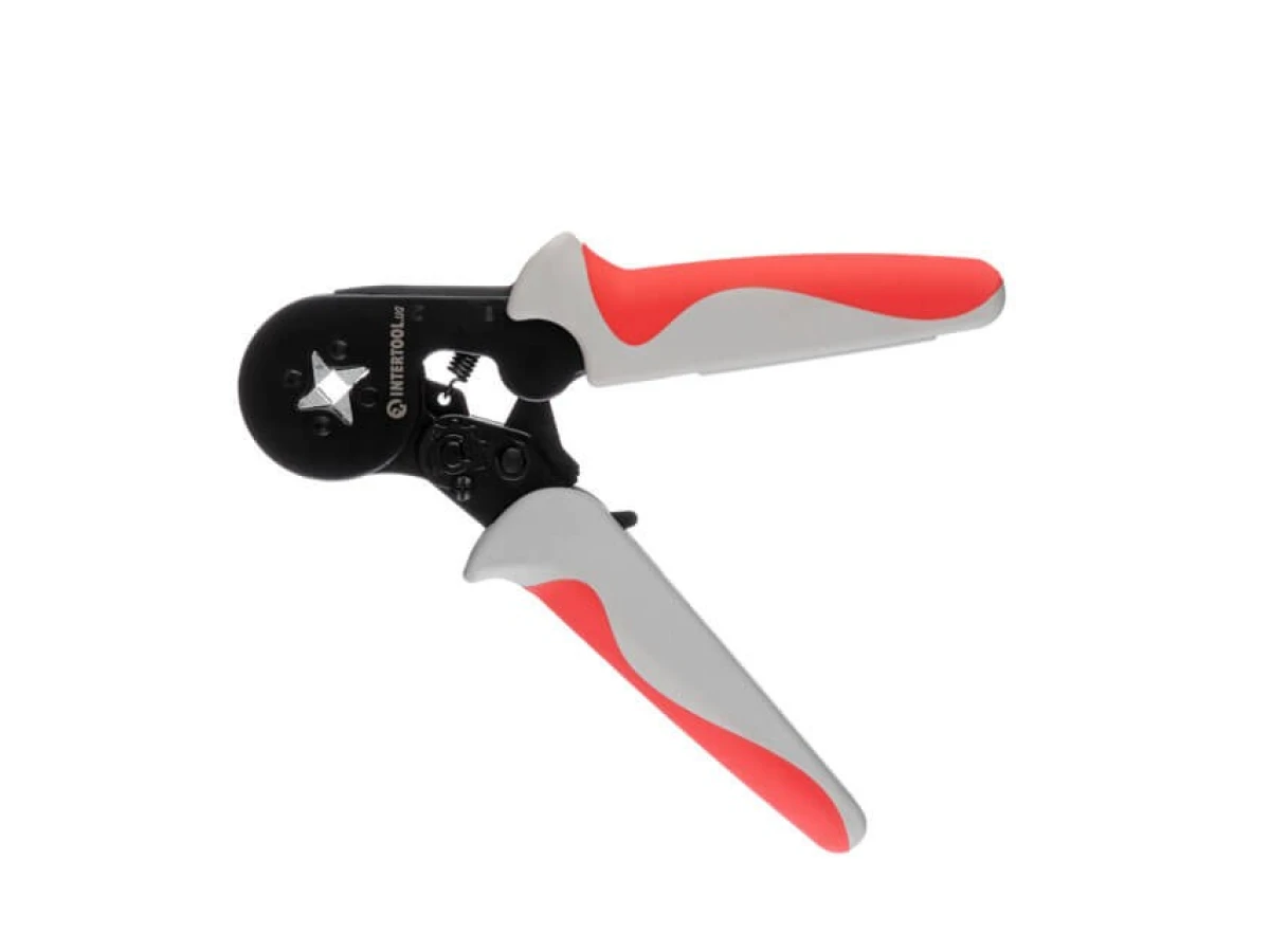 Інструмент для обтиску трубчастих наконечників 0.25-6 мм2 INTERTOOL HT-7051 