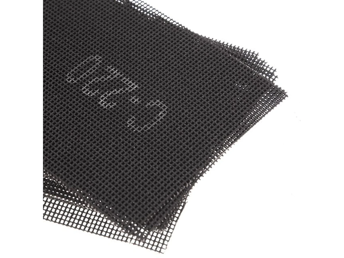 Сітка абразивна, 105 x 280 мм, К220, 10 шт. INTERTOOL KT-6022 