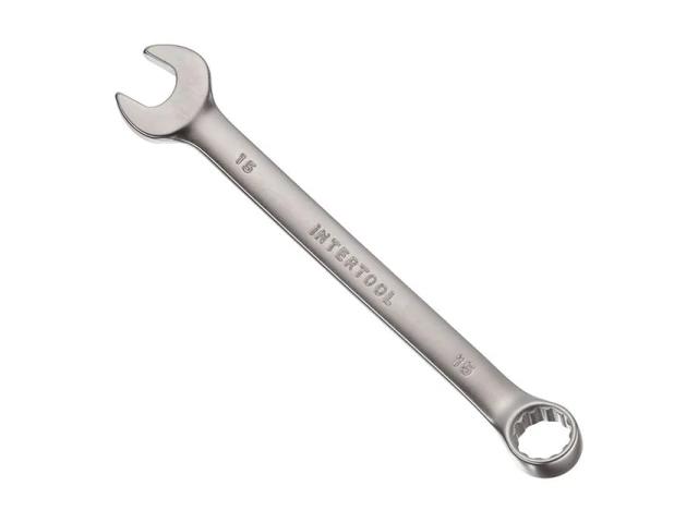 Ключ комбінований 15 мм CrV INTERTOOL HT-1215 
