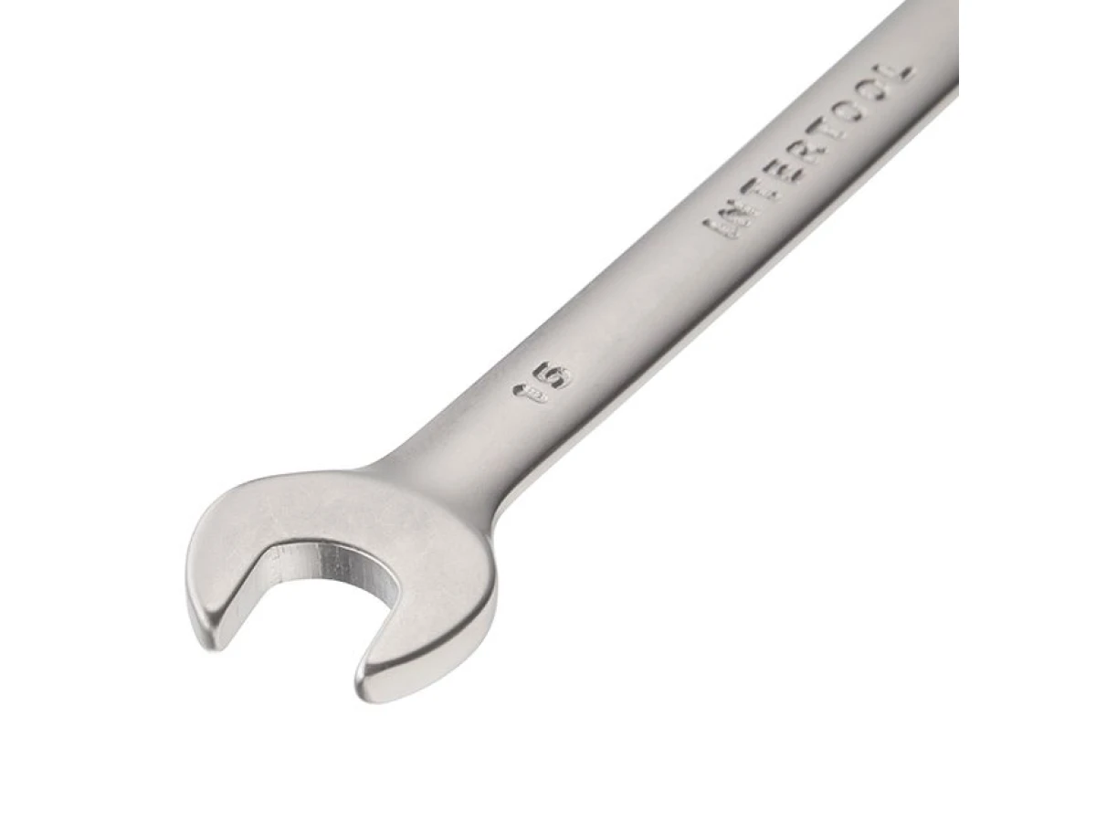 Ключ комбінований 15 мм CrV INTERTOOL HT-1215 