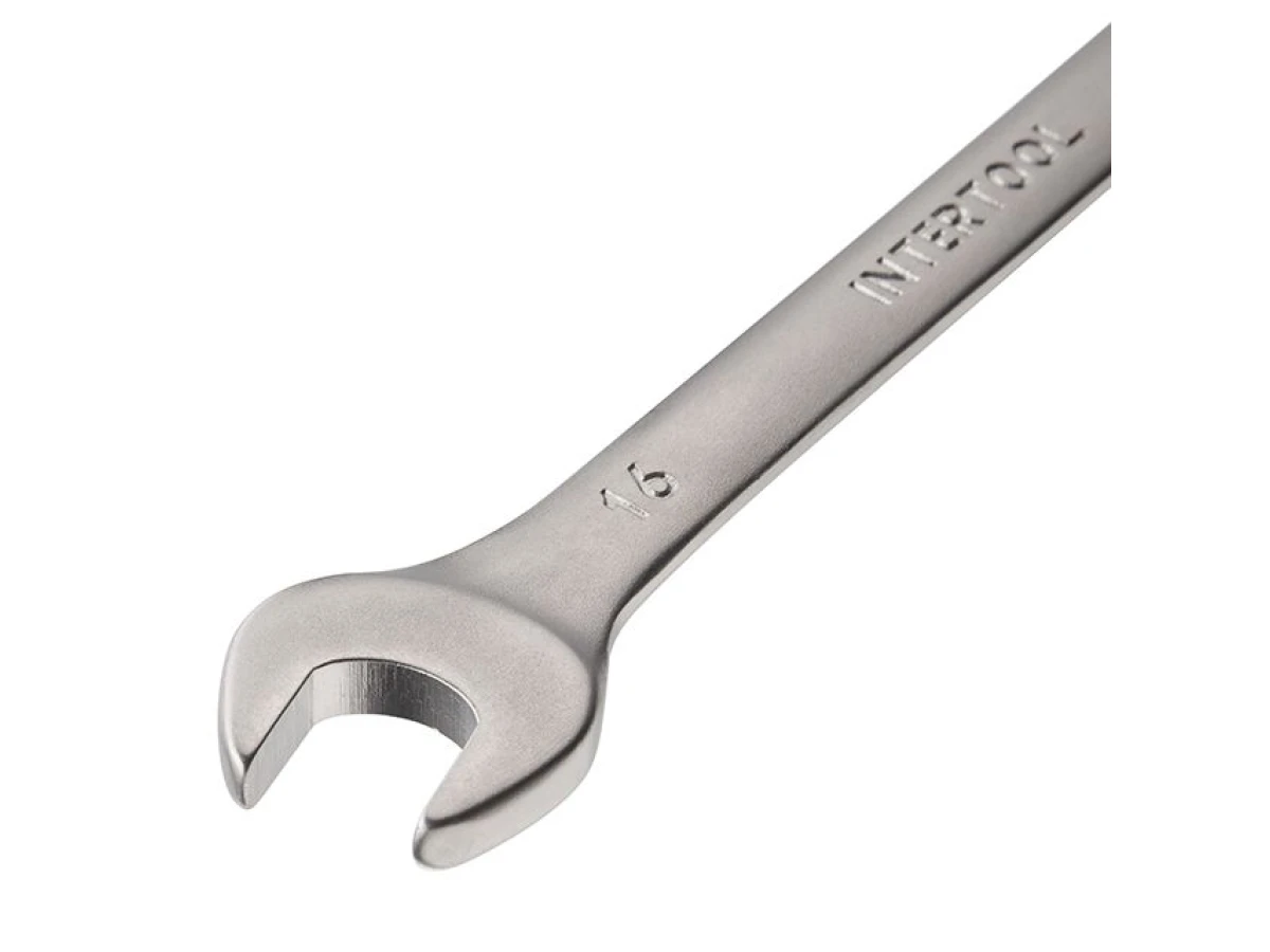 Ключ комбінований 16 мм CrV INTERTOOL HT-1216 