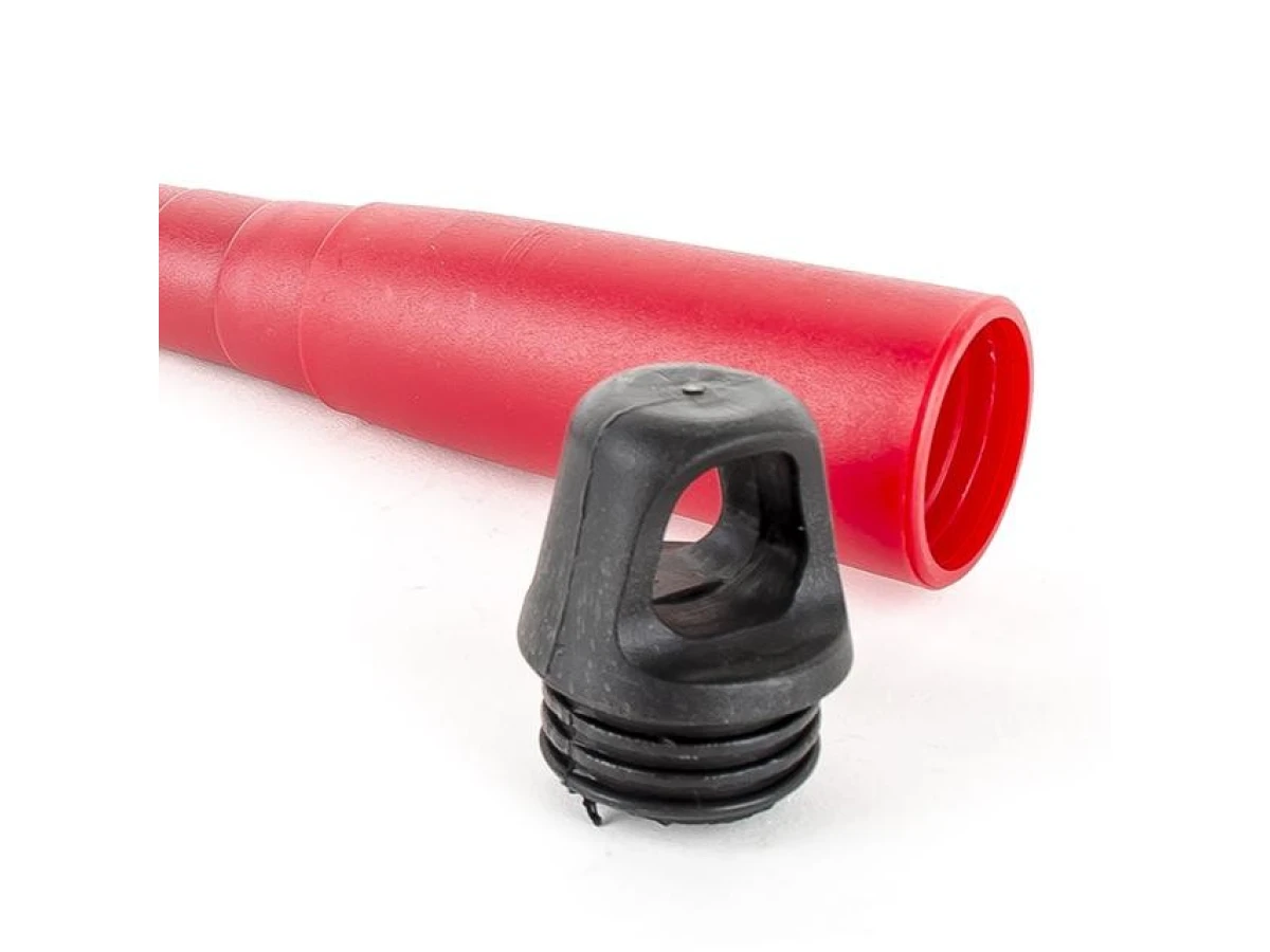 Граблі віялові городні 400 x 130 мм, з порожнистою пластиковою рукояткою під подовжувач INTERTOOL FT-0014 