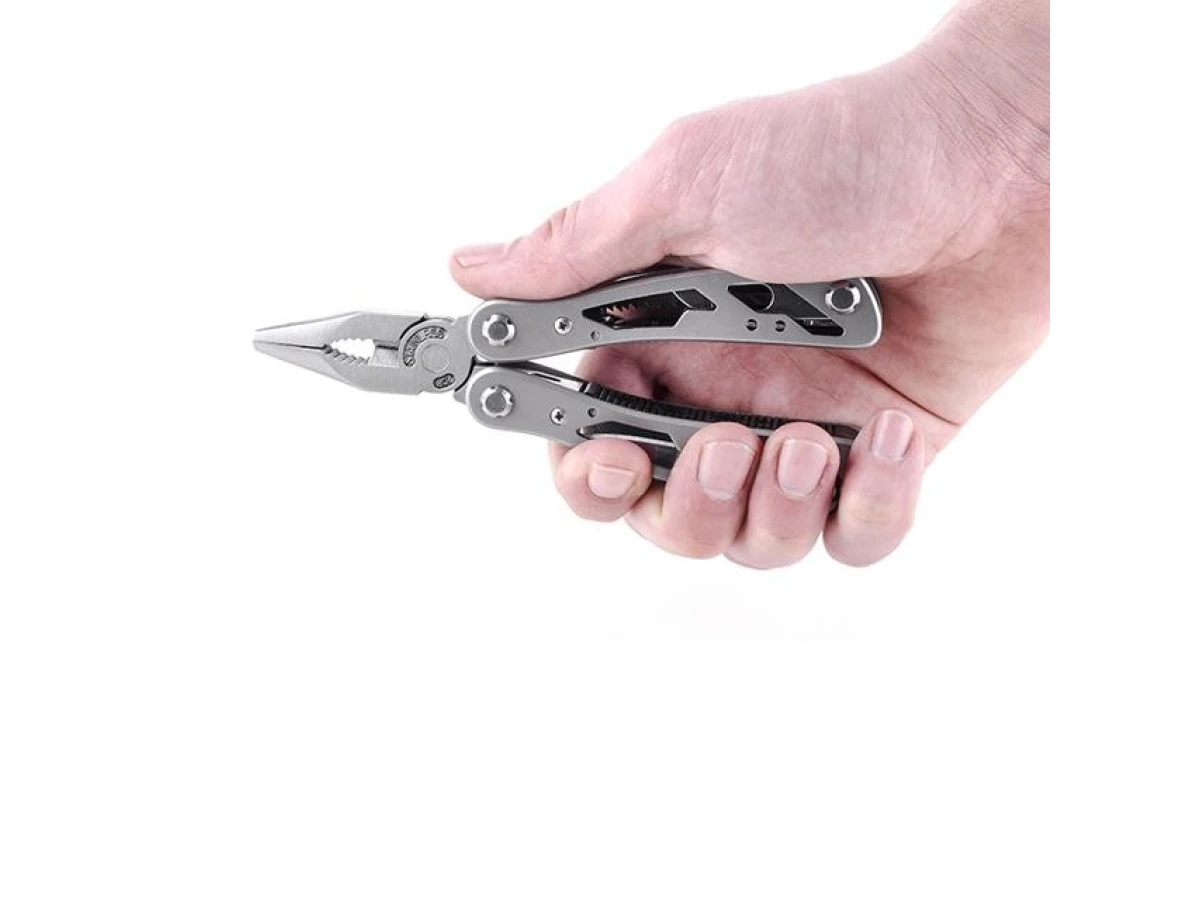 Мультиінструмент 165 мм, 12 в 1, з чохлом INTERTOOL HT-0540 