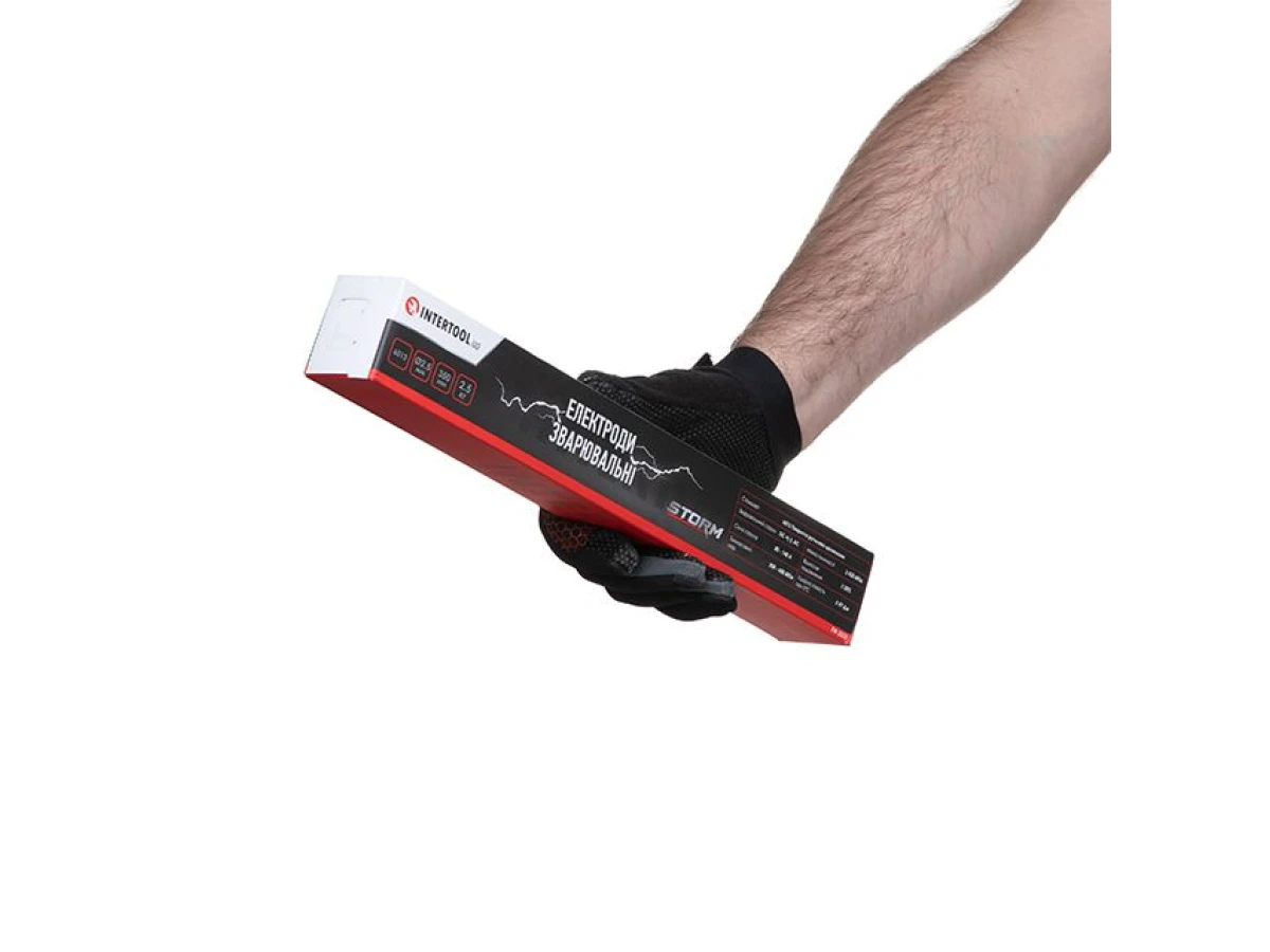 Электроды сварочные 6013, Ø 2,5мм, уп. 2,5кг, STORM INTERTOOL EW-2525 