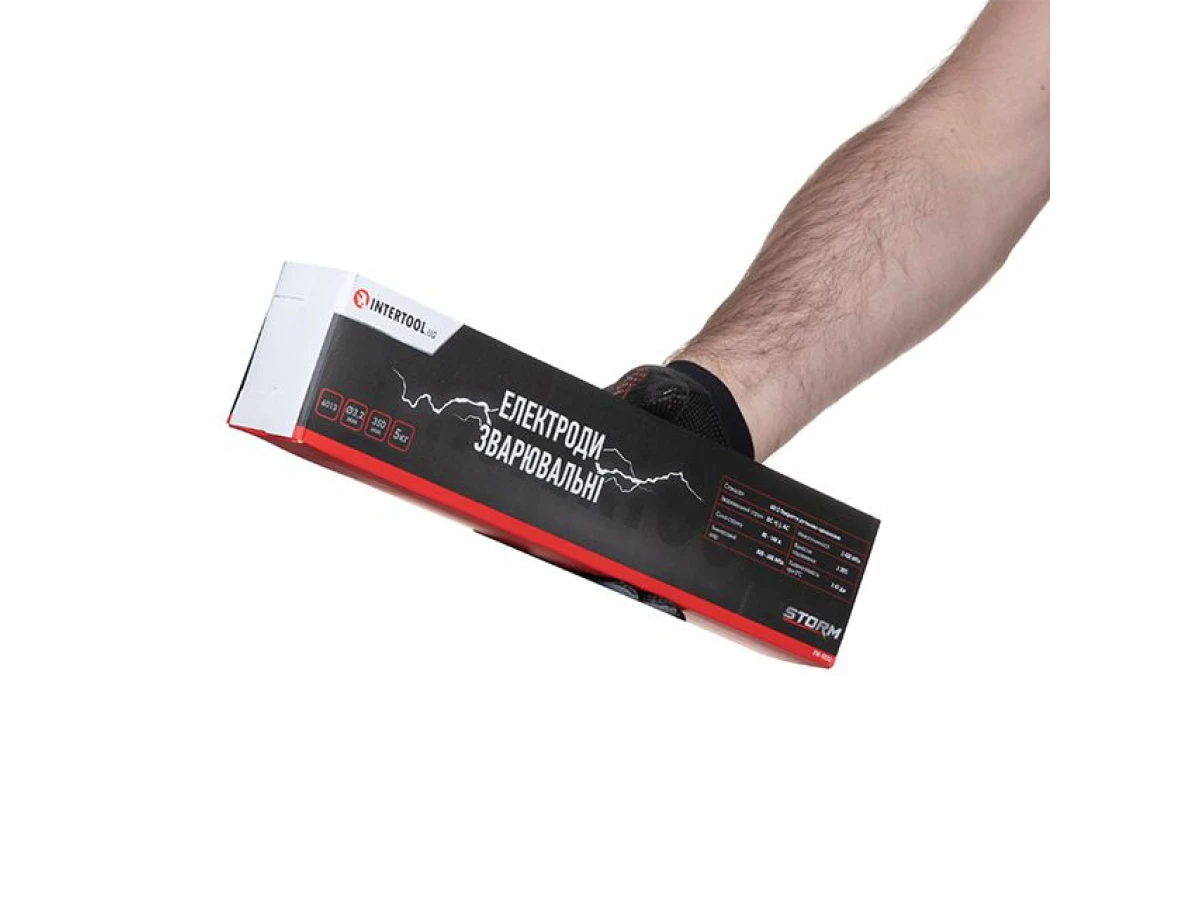 Электроды сварочные 6013, Ø 3,2мм, уп. 5кг, STORM INTERTOOL EW-5032 