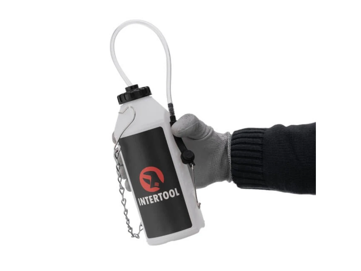 Бачок для замены тормозной жидкости 1л INTERTOOL AT-3074 