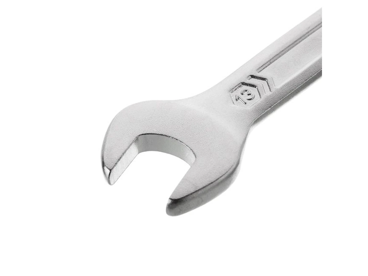 Ключ комбинированный 13мм Cr-V, покрытие сатин-хром; DIN3113, STORM INTERTOOL XT-1013 